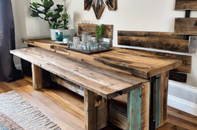 Reclaimed Wood Projects for Rustic Home Decor